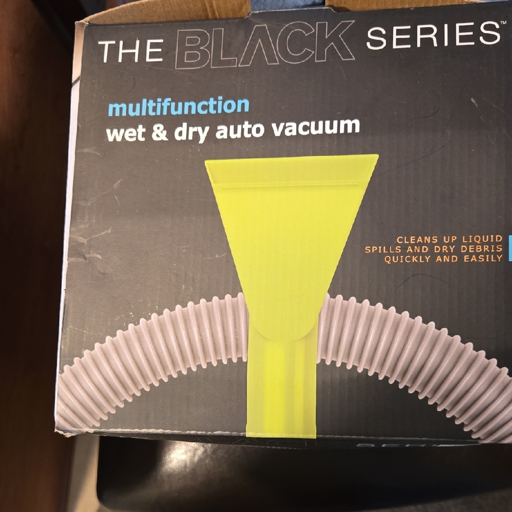Multifunction Wet & Dry Auto Vacuum - Yellow